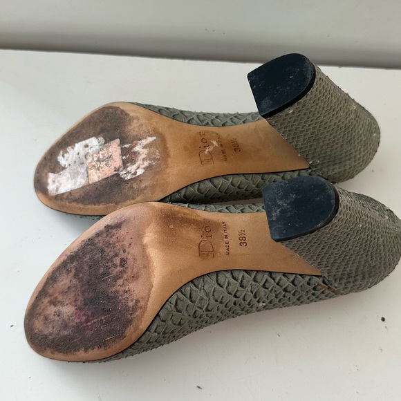 Christian Dior Leather Pump Snake Skin - Picture 7 of 7